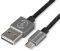 4SMARTS RAPIDCORD FLIPPLUG MICRO-USB DATA CABLE 15CM GREY/BLACK