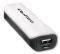 QOLTEC 51990 POWER BANK 2600MAH WHITE/GREY