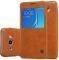 NILLKIN QIN LEATHER FLIP CASE FOR SAMSUNG GALAXY J7 2016 BROWN