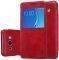 NILLKIN QIN LEATHER FLIP CASE FOR SAMSUNG GALAXY J7 2016 RED