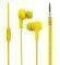 LOGILINK HS0043 SPORTS-FIT IN-EAR STEREO HEADSET 3.5MM WITH 2 SETS EAR BUDS WATERPROOF YELLOW