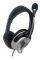 GEMBIRD MHS-401 STEREO HEADSET AND VOLUME CONTROL BLACK/SILVER