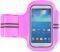 PLASTIC ARMBAND CASE SUPER FIT FOR SAMSUNG GALAXY S4 5\'\' PINK