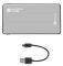 EXTREME MEDIA NPB-1155 QUICKCHARGE 3.0 POWERBANK 10000MAH GREY