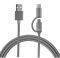 4SMARTS MICRO-USB & USB TYPE-C CABLE COMBO CO...