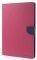 FANCY LEATHER DIARY MERCURY FLIP CASE - SAMSUNG GALAXY A7 (A700) PINK-NAVY