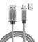 4SMARTS GRAVITYCORD MAGNETIC LIGHTNING & MICRO USB CABLE 1M GREY 2-PACK CONNECTORS