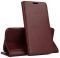 SMART MAGNETIC FLIP CASE FOR XIAOMI REDMI NOTE 9S/ NOTE 9 PRO/ NOTE 9 PRO MAX BURGUNDY