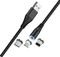 MAXLIFE MAGNETIC CABLE MXUC-02 3IN1 FAST CHAR...