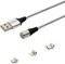SAVIO CL-156 USB MAGNETIC CABLE 3 IN 1 TYPE-C...