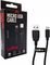 MAXLIFE CABLE MICRO USB FAST CHARGE 2A 1M BLACK