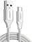 UGREEN CHARGING CABLE US288 TYPE-C SILVER 2M 60133 3A