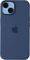 APPLE IPHONE 14 SILICONE CASE WITH MAGSAFE STORM BLUE MPRV3