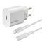 4SMARTS FAST CHARGING SET 20W WITH 1.5M LIGHTNING CABLE MADE FOR IPHONE AND IPAD