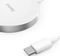 HAMA 201672 MAGCHARGE FC15 WIRELESS CHARGER, 15 W, WIRELESS FOR APPLE IPHONE, WHITE