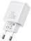 BASEUS COMPACT 2 PORT QUICK CHARGER USB + TYPE-C 20W WHITE