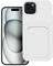 CARD CASE FOR IPHONE 15 PLUS WHITE