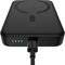BASEUS WIRELESS POWERBANK QI 10000MAH MINI MAGNETIC MAGSAFE 30WATT BLACK