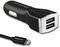 QOLTEC 51836 CAR CHARGER 12-24V 17W 5V 3.4A 2...