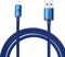 BASEUS CRYSTAL SHINE CABLE USB TO LIGHTNING 2.4A 2M BLUE