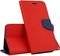 FANCY BOOK FLIP CASE FOR SAMSUNG A12 RED/NAVY