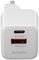 4SMARTS WALL CHARGER VOLTPLUG DUOS MINI PD 20W 2X USB + CABLE USB-TYPE-C 1.5M WHITE