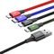 BASEUS FAST 4-IN-1 CABLE 2X LIGHTNING + TYPE-C + MICRO 3.5A BLACK
