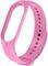 STRAP SILICONE FOR SMARTBAND XIAOMI MI BAND 5 / 6 / 7 PINK (37)