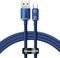 BASEUS CRYSTAL SHINE CABLE USB TO TYPE-C 100W 5A 1.2M BLUE