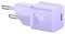 BASEUS MINI WALL CHARGER  GAN5 20W PURPLE