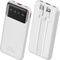 POWER BANK WK 10000MAH 22,5W PDX1 & QC3.0X1 WHITE WP-63