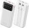 POWER BANK WK 20000MAH 22,5W PDX1 & QC3.0X1 WHITE WP-64