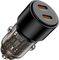 CAR CHARGER WK 12W DUAL USB 2.4A SILVER WP-C2...