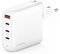 4SMARTS CHARGER GAN FLEX PRO 100W 3X USB TYPE-C + USB-A WHITE