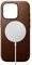NOMAD MODERN LEATHER CASE BROWN FOR IPHONE 16...