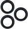 SET OF LENS GLASSES FOR IPHONE 12 PRO 6,1 BLA...