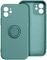SILICONE RING CASE FOR XIAOMI REDMI NOTE 14 PRO 5G GREEN