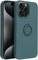 SILICONE RING CASE FOR IPHONE 15 PRO MAX GREEN SILICONE RING CASE FOR IPHONE 15 PRO MAX GREEN