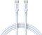 BWOO CABLE X282 C-C 60W USB-C TO USB-C ABS CA...