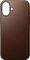 NOMAD MODERN LEATHER CASE BROWN FOR IPHONE 16...