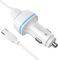 LAMTECH 2XUSB 2,4A CAR CHARGER WITH TYPE-C CA...