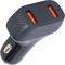 LAMTECH 2-PORT CAR FAST CHARGER QC3,0 36W BLA...