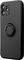 SILICONE RING CASE FOR XIAOMI REDMI 12C BLACK