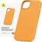 BASEUS IPHONE 15 PLUS CASE FAUXTHER SERIES ORANGE