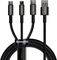 BASEUS TUNGSTEN GOLD USB-A TO LIGHTNING/MICRO...