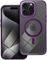 COLOR EDGE MAG COVER CASE WITH MAGSAFE FOR IPHONE 15 PRO MAX DEEP PURPLE