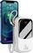 BASEUS POWERBANK QPOW 20000MAH 20W LIGHTNING CABLE + TYPE-C +USB PORTS WHITE