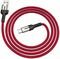LAMTECH USB TYPE-C DATA CABLE 5A 1,2M RED LAM111856 LAMTECH USB TYPE-C DATA CABLE 5A 1,2M RED LAM111856