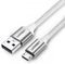 UGREEN CHARGING CABLE US290 MICRO USB SILVER ...