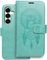 MEZZO BOOK CASE FOR SAMSUNG S25 DREAMCATCHER GREEN
